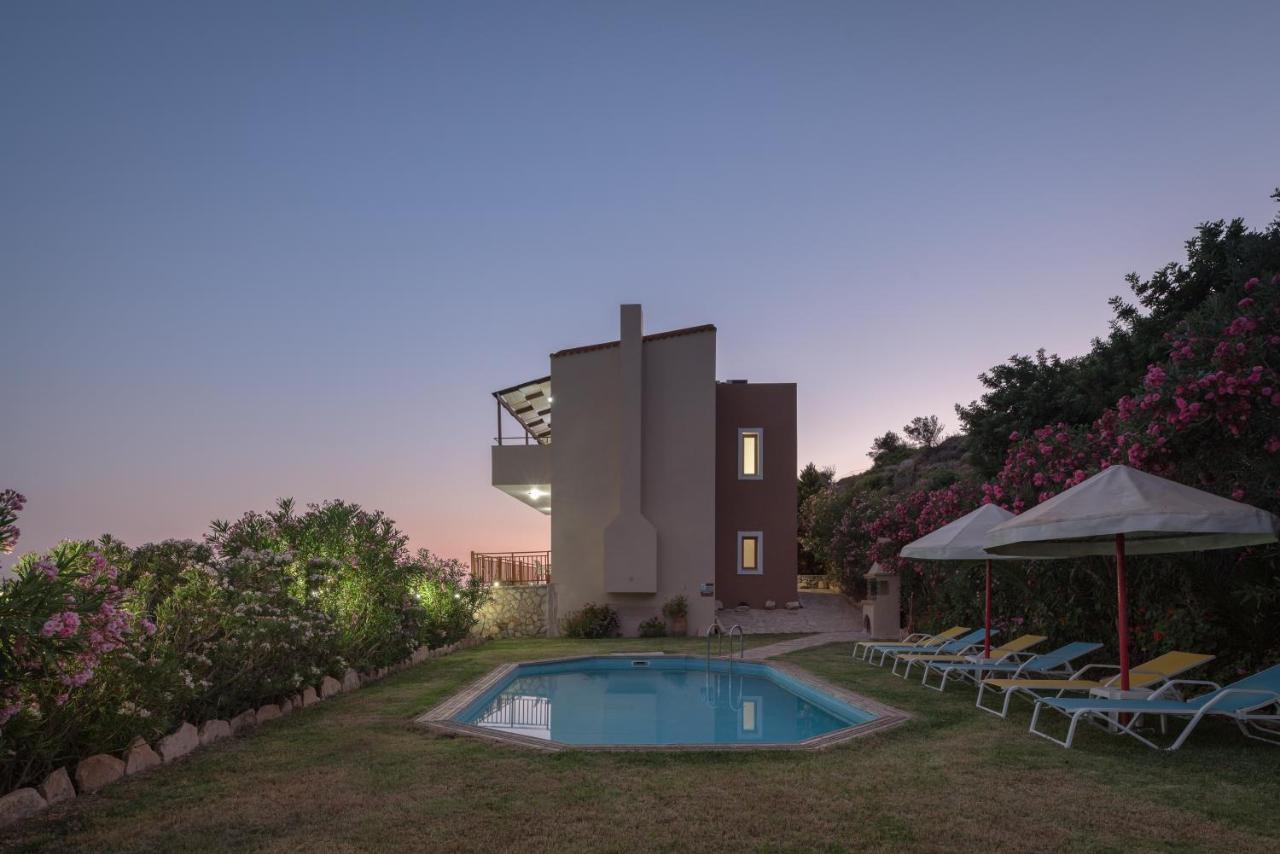 Triopetra Luxury Villas Panagia Exterior foto