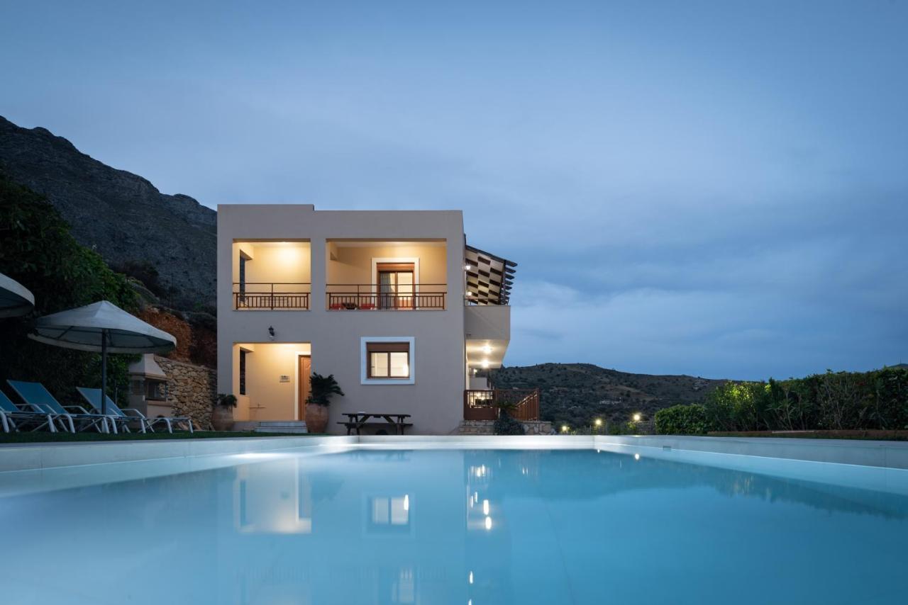 Triopetra Luxury Villas Panagia Exterior foto